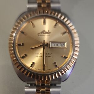 Vintage Men MIDO Multi Star Automatic 100% Authentic MIDO W/Aftermkt NonMIDOBand